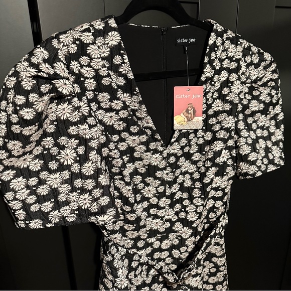 NWT Sister Jane Lavender Twist Mini Dress - Picture 9 of 10